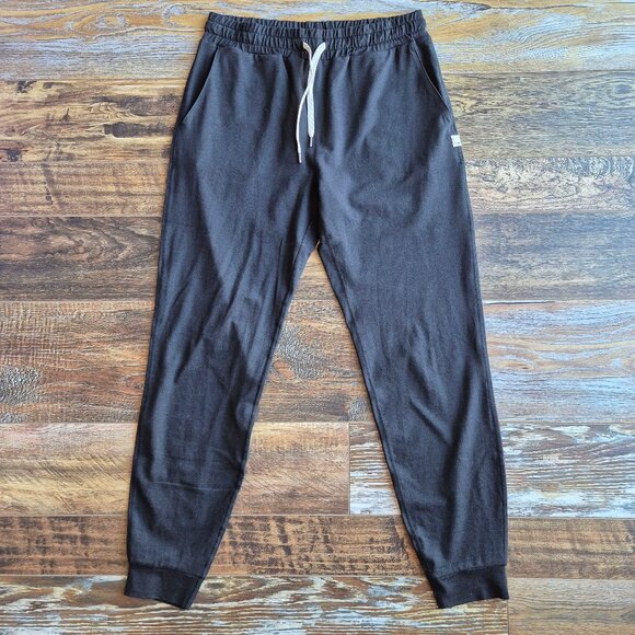 NWoT Vuori Performance Jogger 4 Way-Stretch Elastic Waist Pocket Black VW303-L - Picture 2 of 14